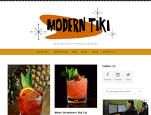 Tablet Screenshot of moderntiki.com